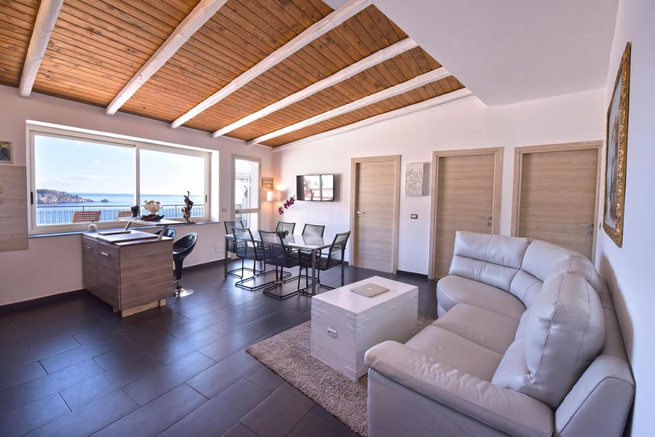 Appartement Panoramic Taormina Bay View Extérieur photo