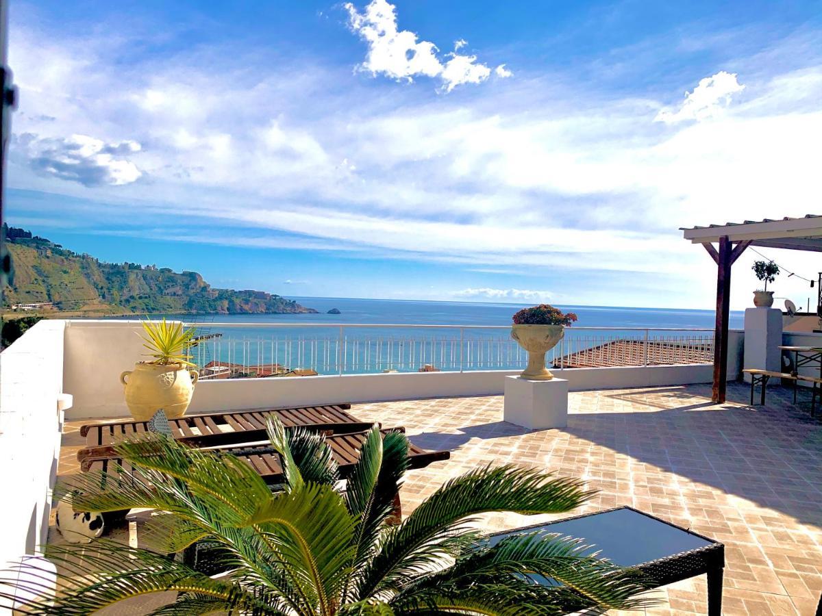 Appartement Panoramic Taormina Bay View Extérieur photo