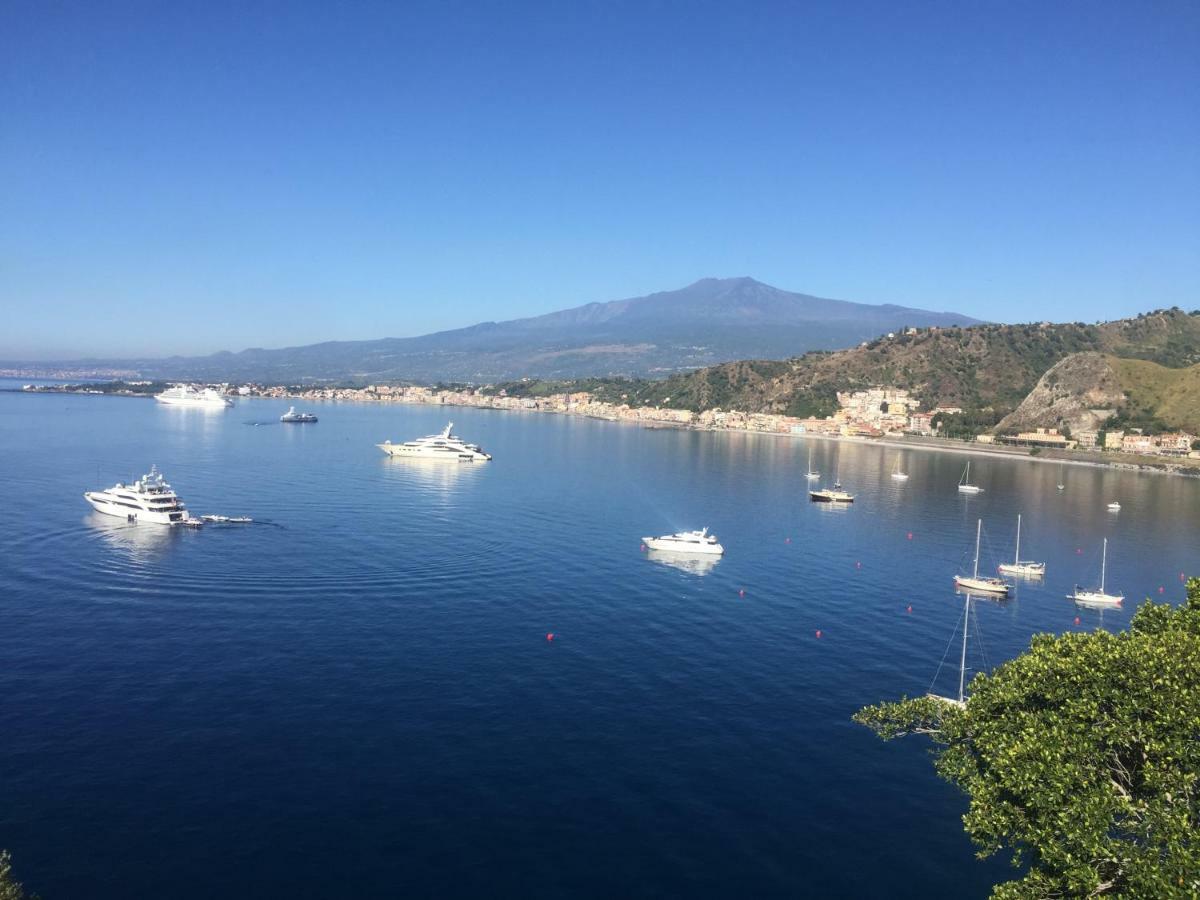 Appartement Panoramic Taormina Bay View Extérieur photo